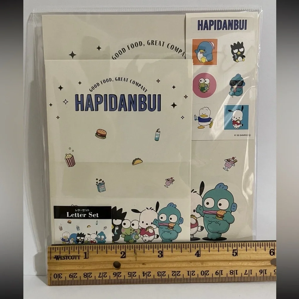 Sanrio Boys-Hapidanbui Letter Set